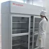 Шкаф стерильного хранения с распашными дверями и лампами УФО, ширина 1800 мм