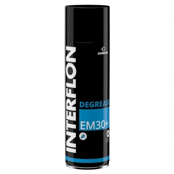 Мощный очиститель Interflon Degreaser EM30+ (аэрозоль)