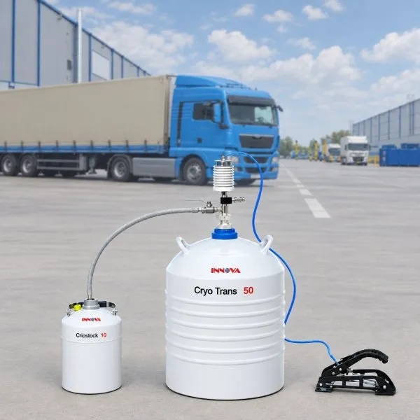 Резервуар для хранения жидкого азота серии CryoTrans